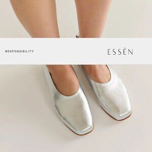 Essen The Foundation Flat - Silver 41 UK. 10 USA